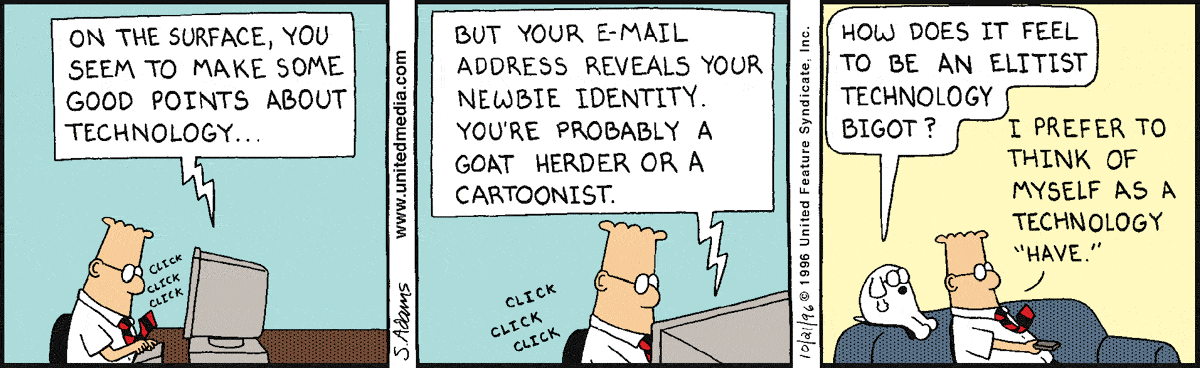 Dilbert Cartoon